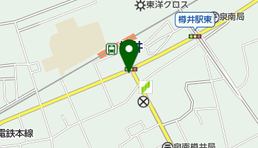 いずみや食堂の地図画像