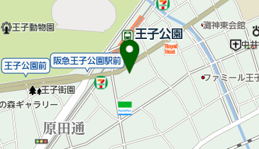 日の出食堂の地図画像