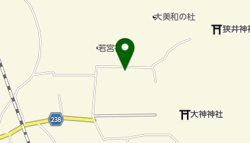 三輪の里池側の地図画像