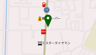 竹内食堂の地図画像