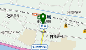 マルキ食堂の地図画像