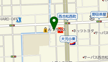 すし福の地図画像