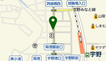 大阪屋食堂の地図画像