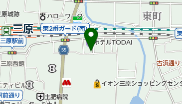 ウオトシ 御食事処の地図画像