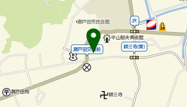 瀬戸の味 万作の地図画像
