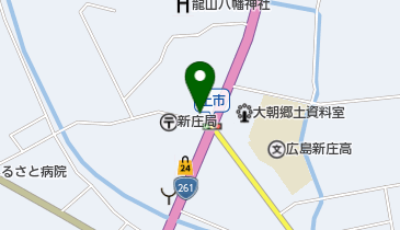 くぼた食堂の地図画像