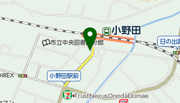 まるよし食堂の地図画像