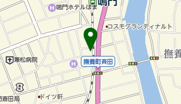 潮食堂の地図画像