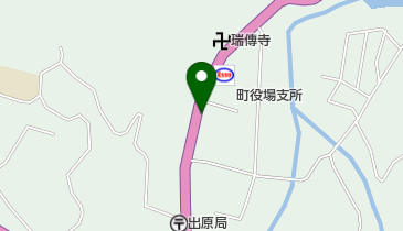 たちばな食堂の地図画像