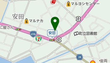 ともえ食堂の地図画像