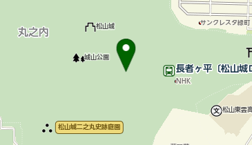 城山荘の地図画像