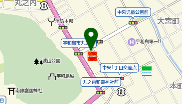 二見食堂の地図画像