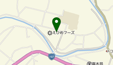 白石食堂の地図画像