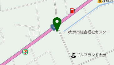 わか宮食堂の地図画像