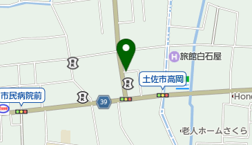 田原食堂の地図画像