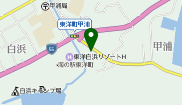 いせや食堂の地図画像