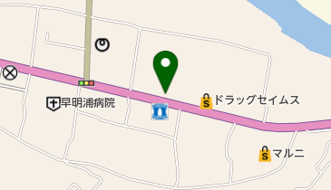 牛長食堂の地図画像