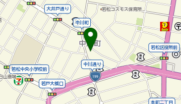 ぎょうざ 鉄なべの地図画像