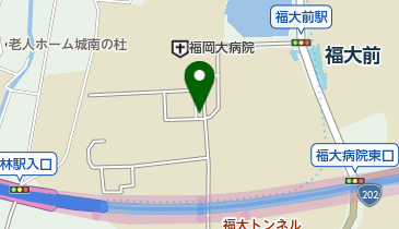 福岡大学 第六食堂の地図画像