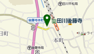 一平食堂の地図画像