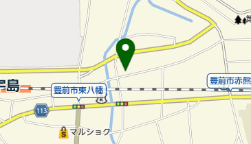 希望食堂の地図画像
