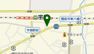 福南食堂の地図画像