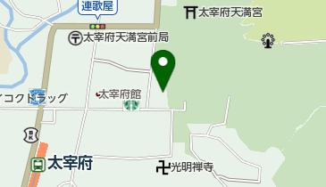 みどりや梅ケ枝餅店の地図画像