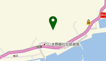 かいかん食堂の地図画像