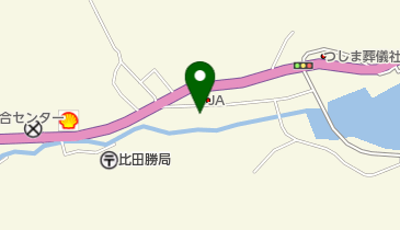 八重食堂の地図画像