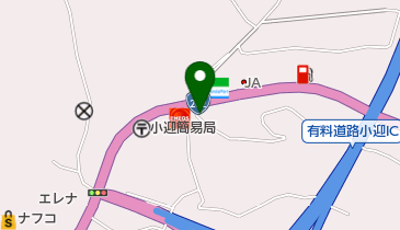 やまぐち食堂の地図画像