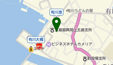 浜食堂の地図画像