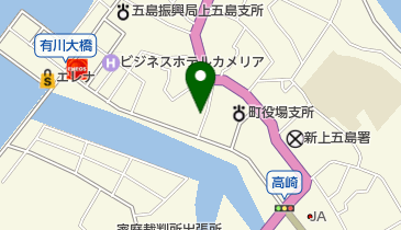 松乃家食堂の地図画像