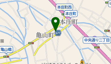 レストランかじかの地図画像