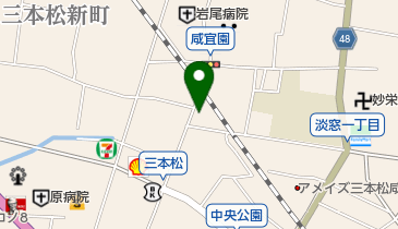 竹仙食堂の地図画像