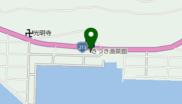 きつき漁菜館の地図画像