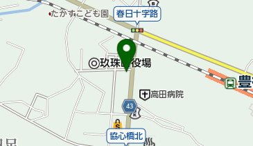 あすなろ食堂の地図画像