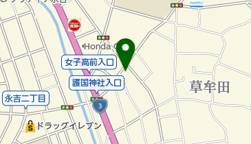 豆の木の地図画像