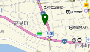 町頭食堂の地図画像