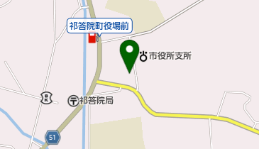 たかえ食堂の地図画像