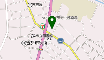 岡崎食堂の地図画像