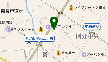 こけしの地図画像