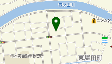 わかな食堂の地図画像