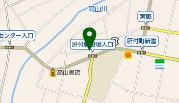 米沢食堂の地図画像