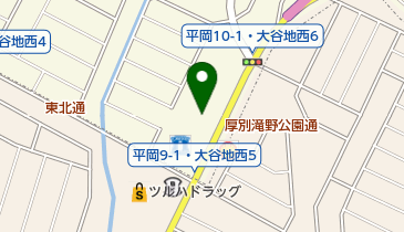 そば柳の地図画像