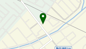 長寿庵 亀田港店の地図画像