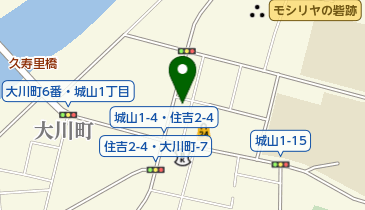 城山東家の地図画像