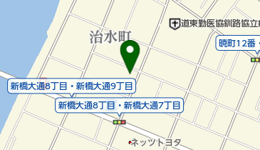 東家 治水店の地図画像