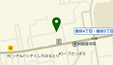 東家春採分店の地図画像