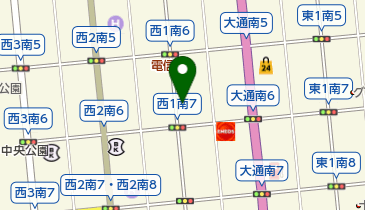 そば小川の地図画像