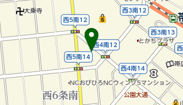 そば処 味のみどりの地図画像